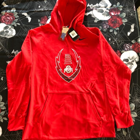 ohio state football hoodie nike